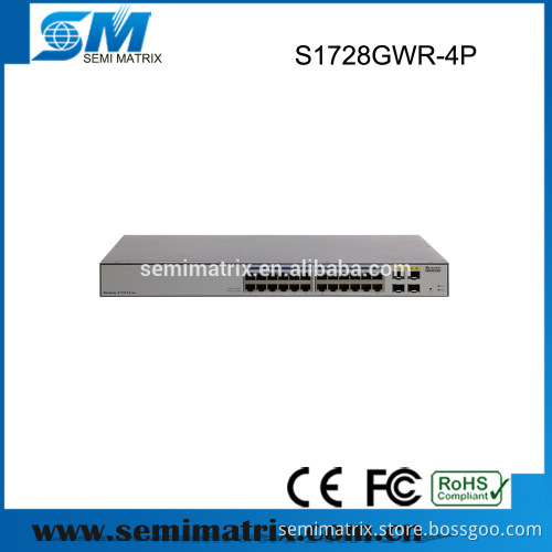 S1700 Series Enterprise Etherent Switches S1728GWR-4P